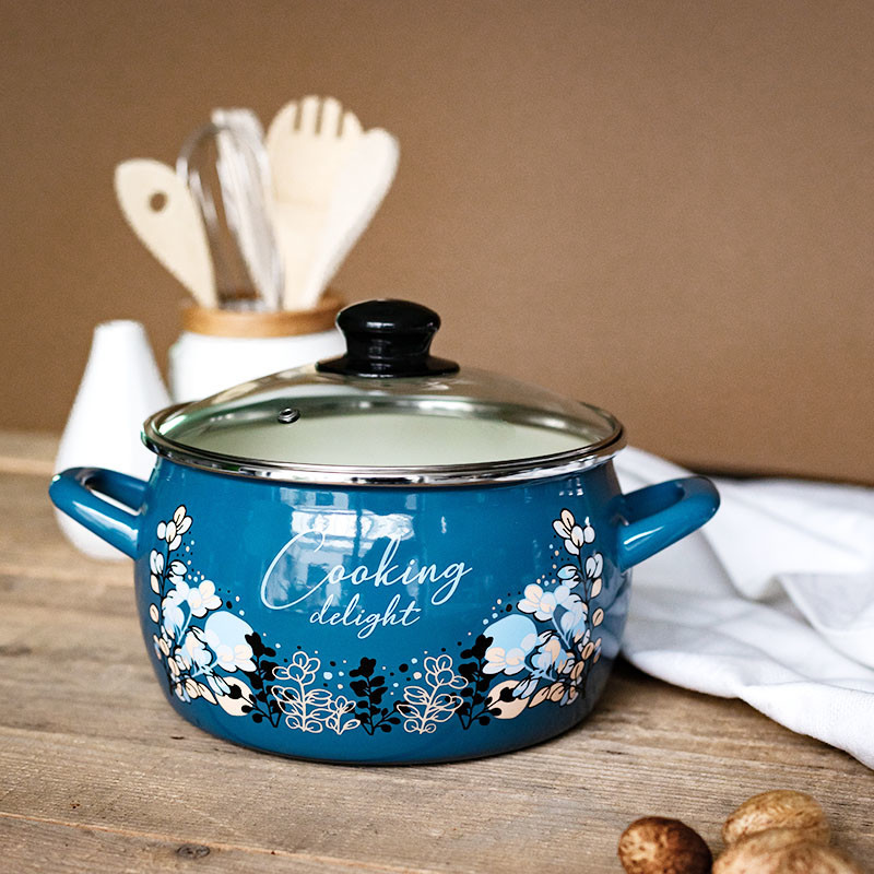 Metalac duboka šerpa BLUE COOKING DELIGHT 24cm/7,9lit