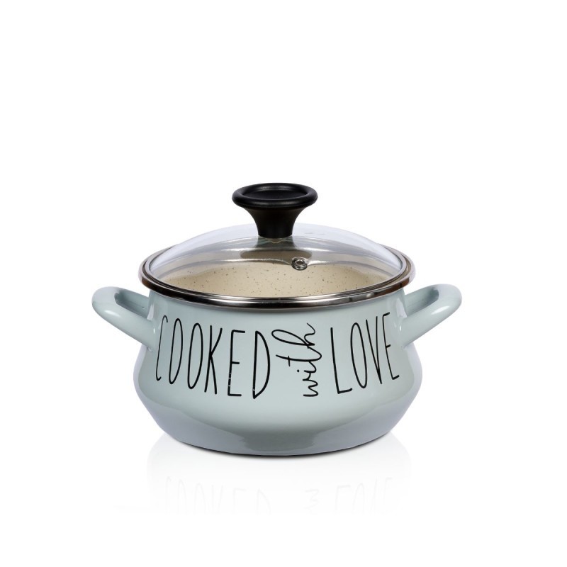 Metalac duboka šerpa COOKED WITH LOVE 16cm/2,4lit