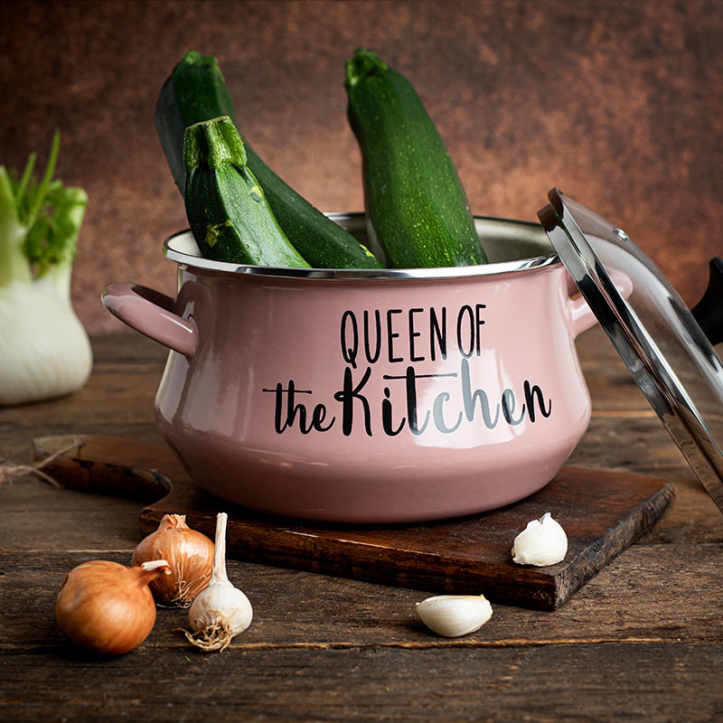 Metalac duboka šerpa QUEEN OF THE KITCHEN 16cm/2,4lit