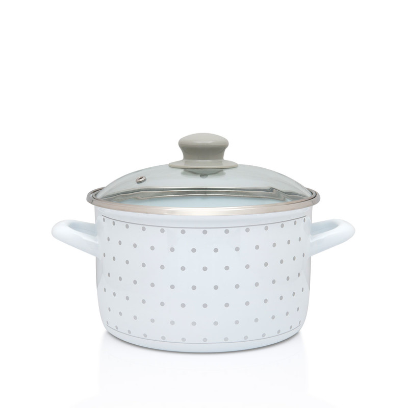 Metalac duboka šerpa SIVE TUFNE 16cm/2lit