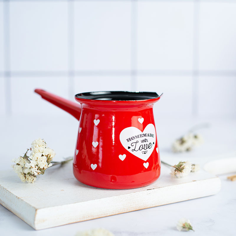 Metalac džezva HOMEMADE WITH LOVE za 4 kafe