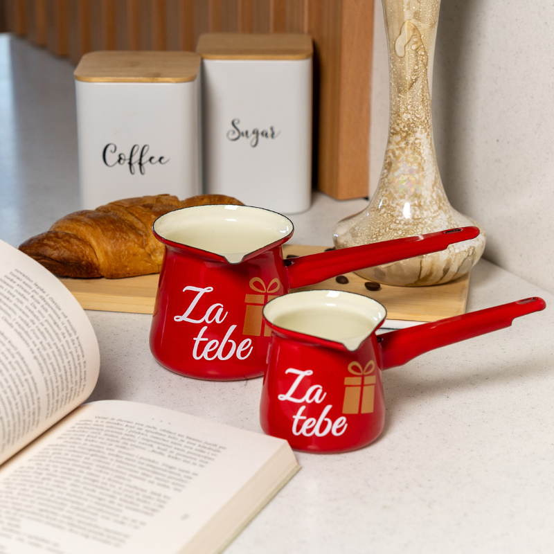 Metalac džezva ZA TEBE za 7 kafa