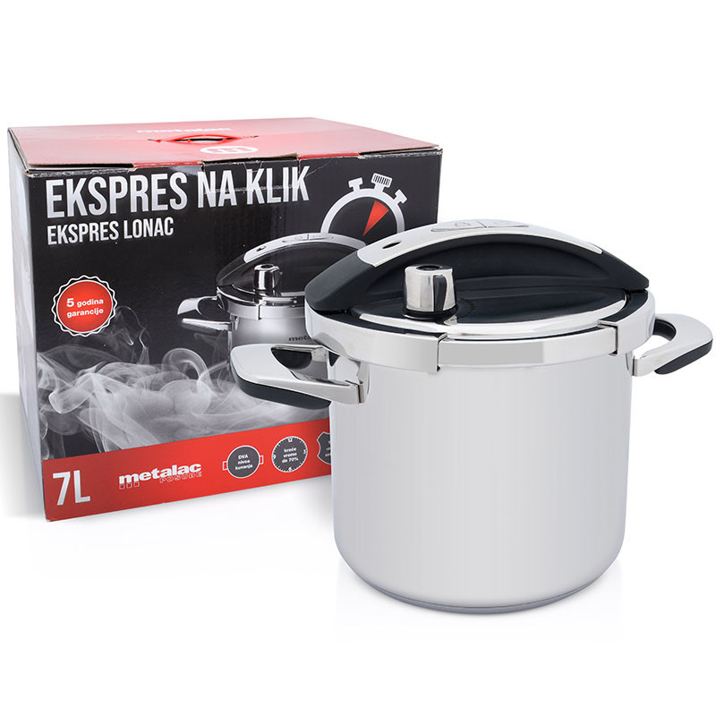 Metalac ekspres lonac NA KLIK 22cm/7lit