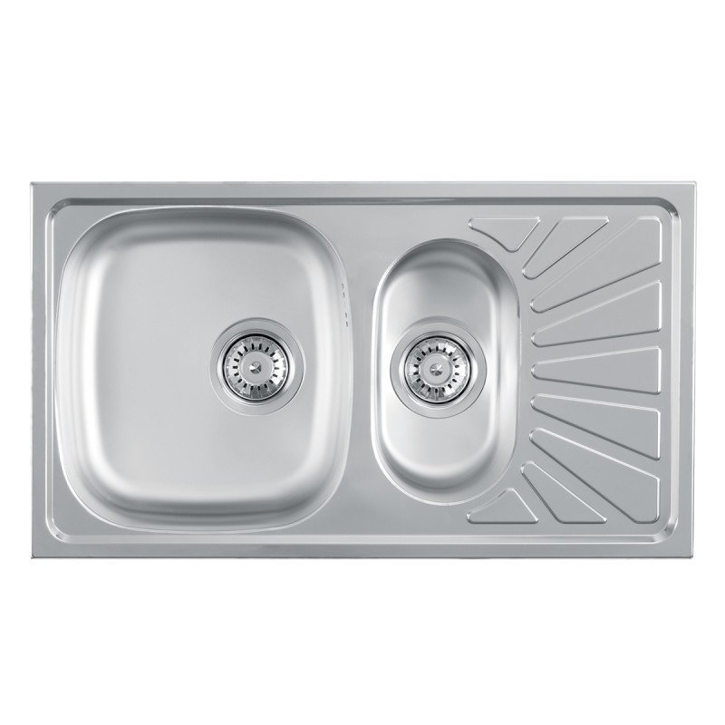 Metalac inox usadna sudopera Luna Flex 1.5D Ø90