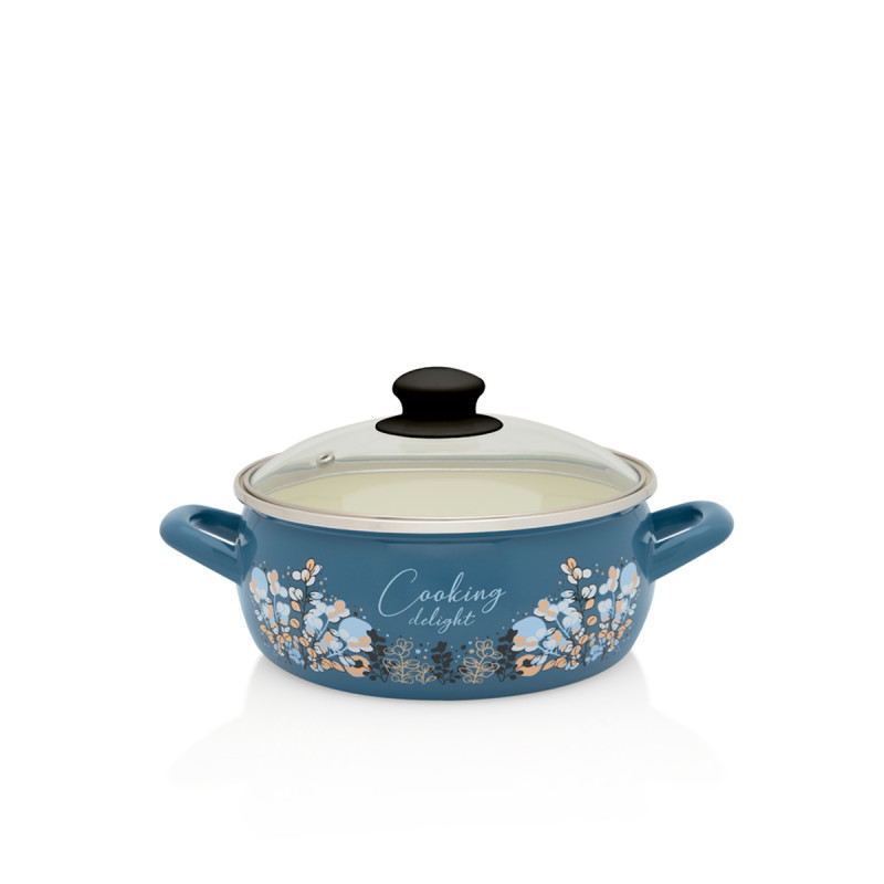 Metalac plitka šerpa BLUE COOKING DELIGHT 16cm/1,6lit