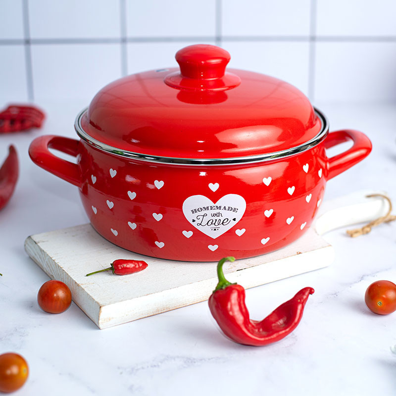 Metalac plitka šerpa HOMEMADE WITH LOVE 18cm/2,4lit