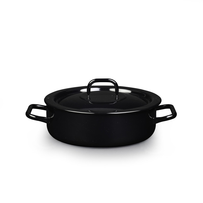 Metalac plitka šerpa MASIV 32cm/8lit