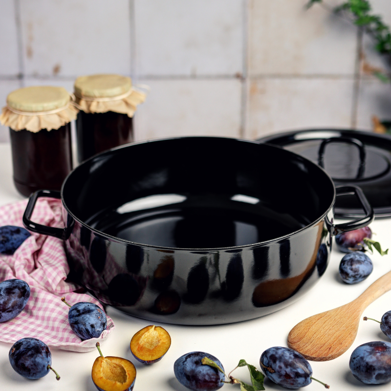 Metalac plitka šerpa MASIV 48cm/30lit