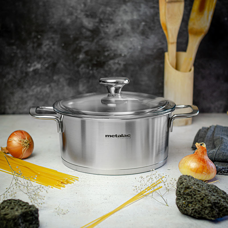 Metalac plitka šerpa SANTINO 20cm/2,6lit