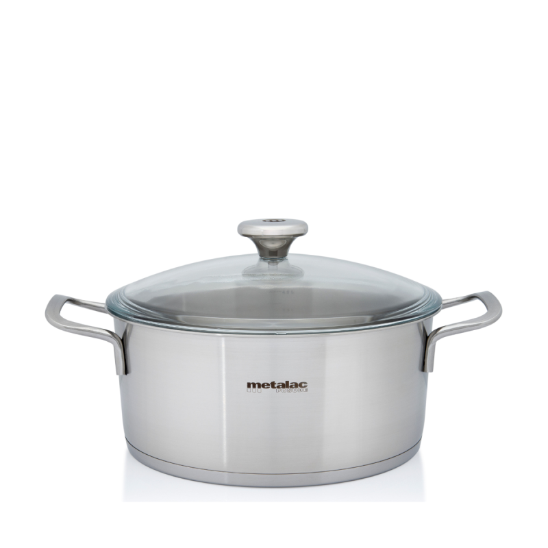 Metalac plitka šerpa SANTINO 24cm/2,6lit