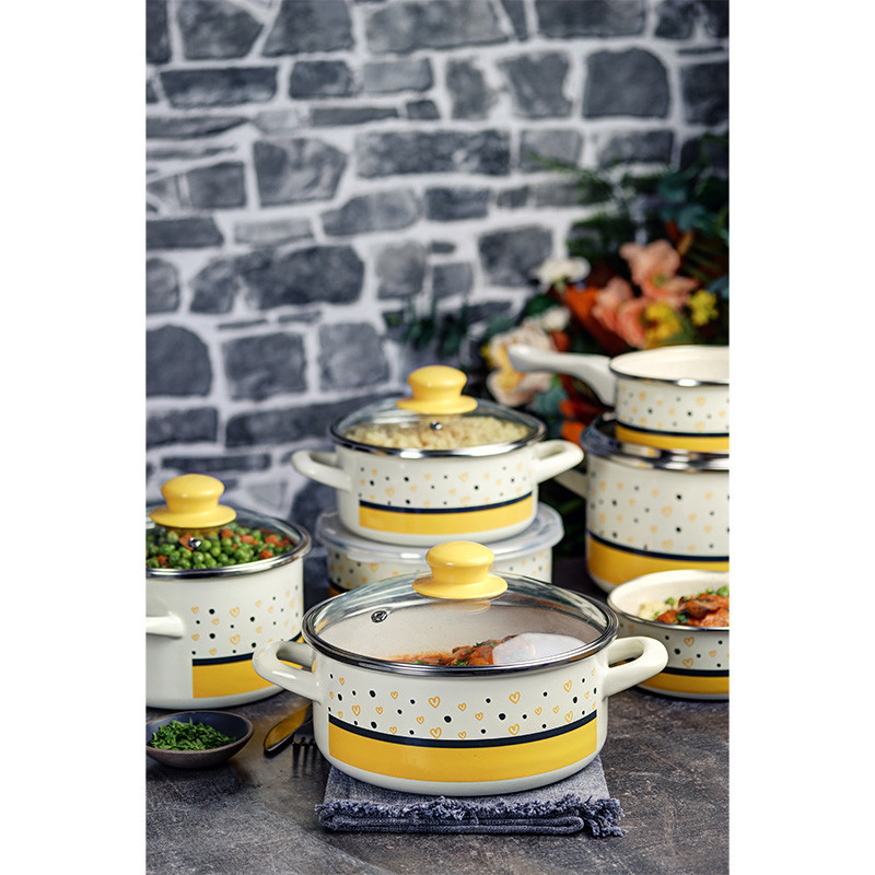 Metalac plitka šerpa TOPLA SRCA 16cm/1,5lit