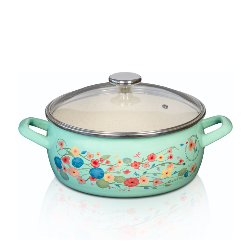 Metalac plitka šerpa VILIN KONJIC 24cm/5lit