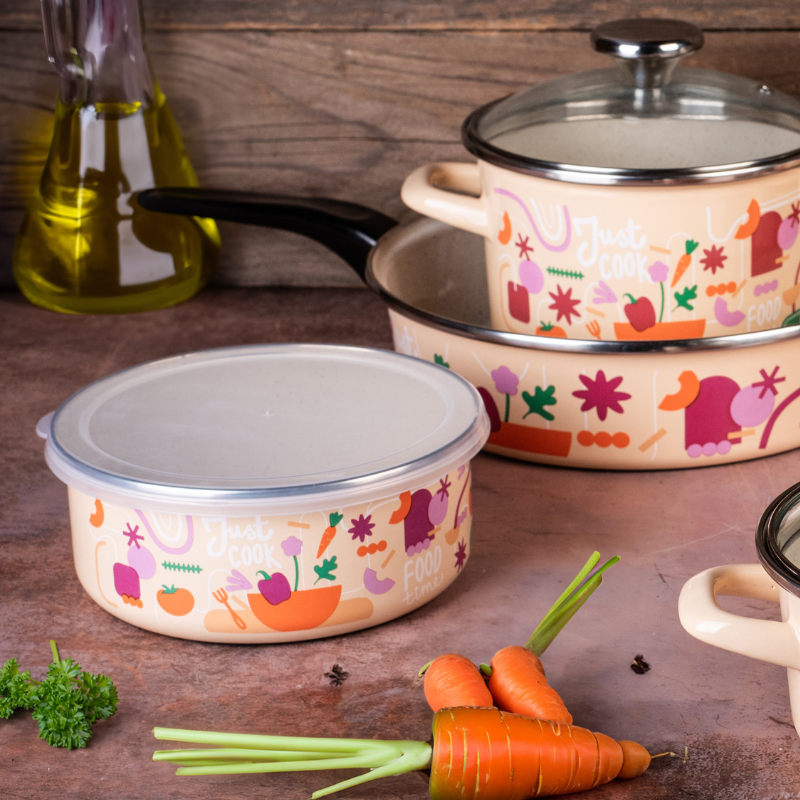 Metalac posuda za ?uvanje hrane JUST COOK 16cm/1,3lit