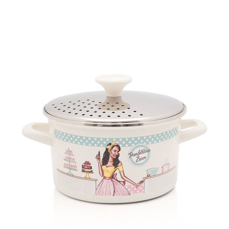 Metalac šerpa PRAKTIČNA ŽENA 20cm/3,5lit.