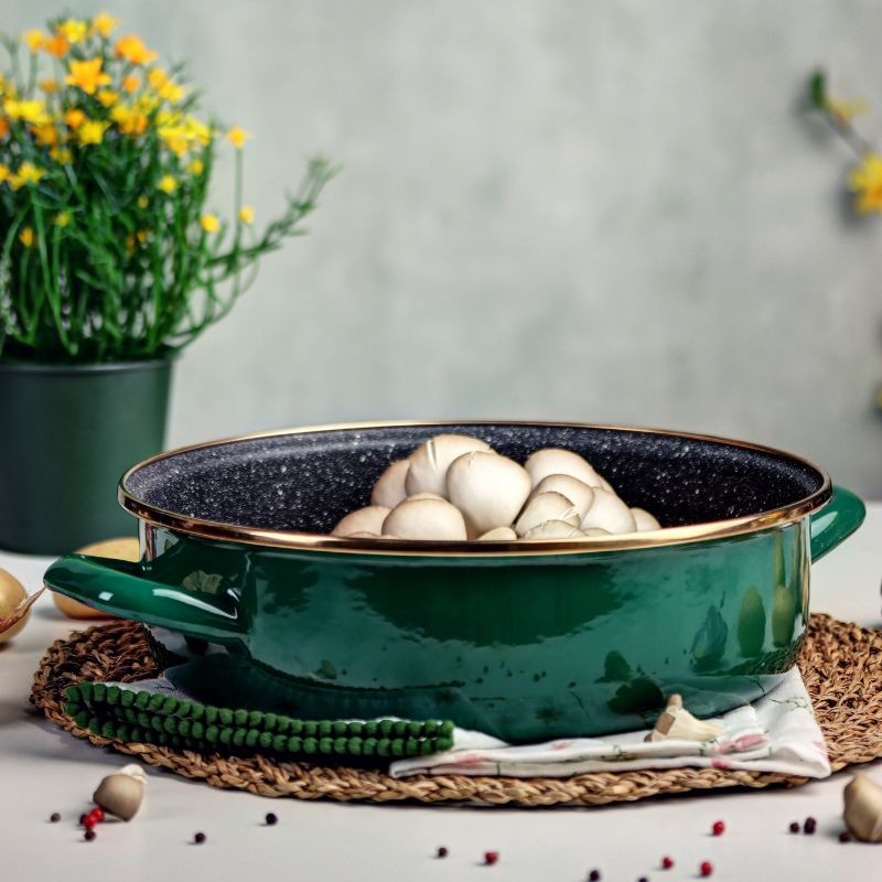 Metalac tartera GRANIT INDUCTION ZELENI BOR 26 cm