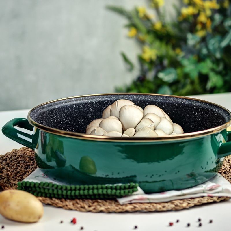 Metalac tartera GRANIT INDUCTION ZELENI BOR 26 cm