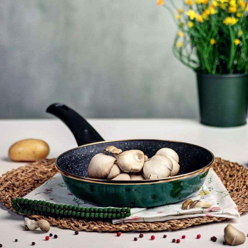 Metalac tiganj GRANIT INDUCTION ZELENI BOR 20 cm