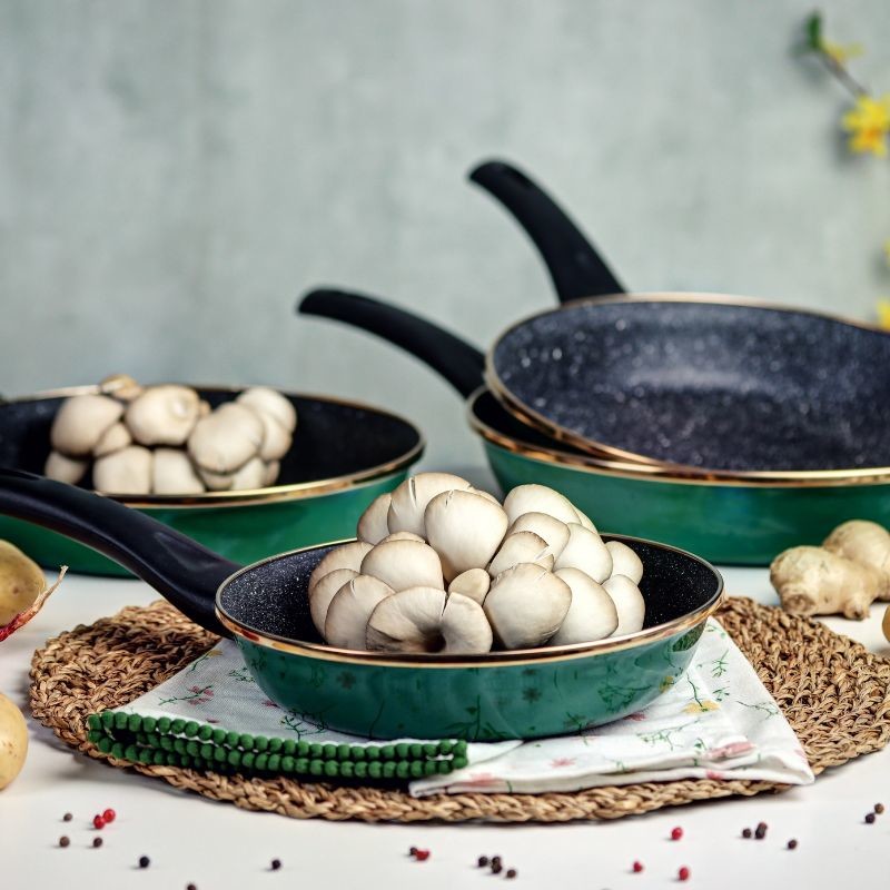 Metalac tiganj GRANIT INDUCTION ZELENI BOR 20 cm