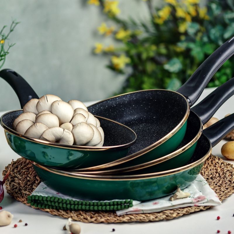 Metalac tiganj GRANIT INDUCTION ZELENI BOR 20 cm