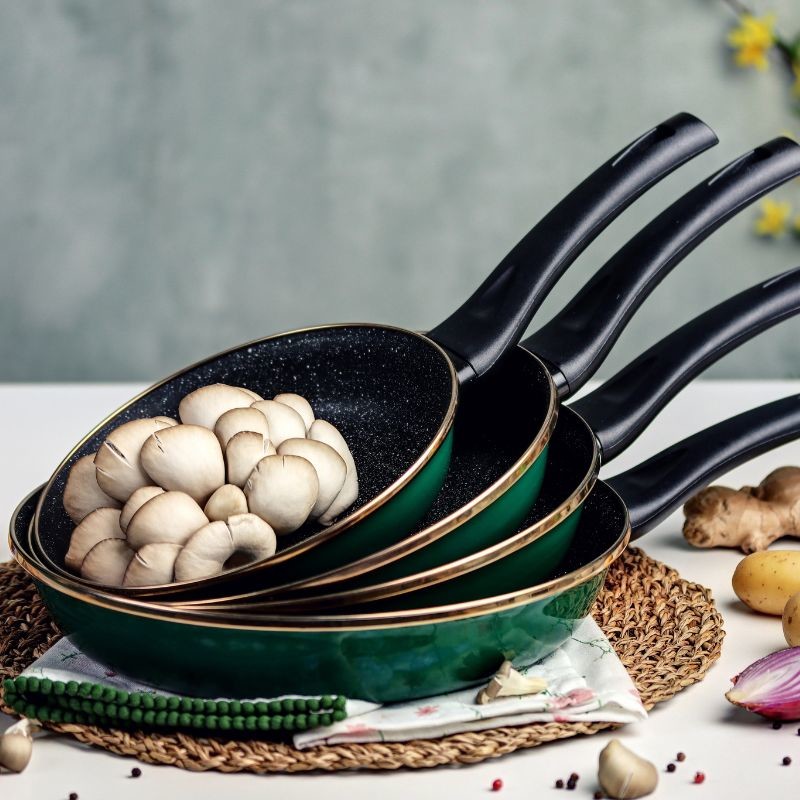 Metalac tiganj GRANIT INDUCTION ZELENI BOR 20 cm