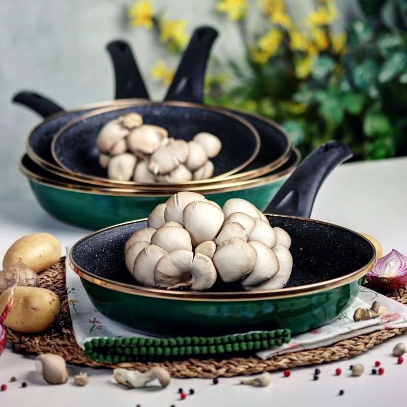 Metalac tiganj GRANIT INDUCTION ZELENI BOR 24 cm