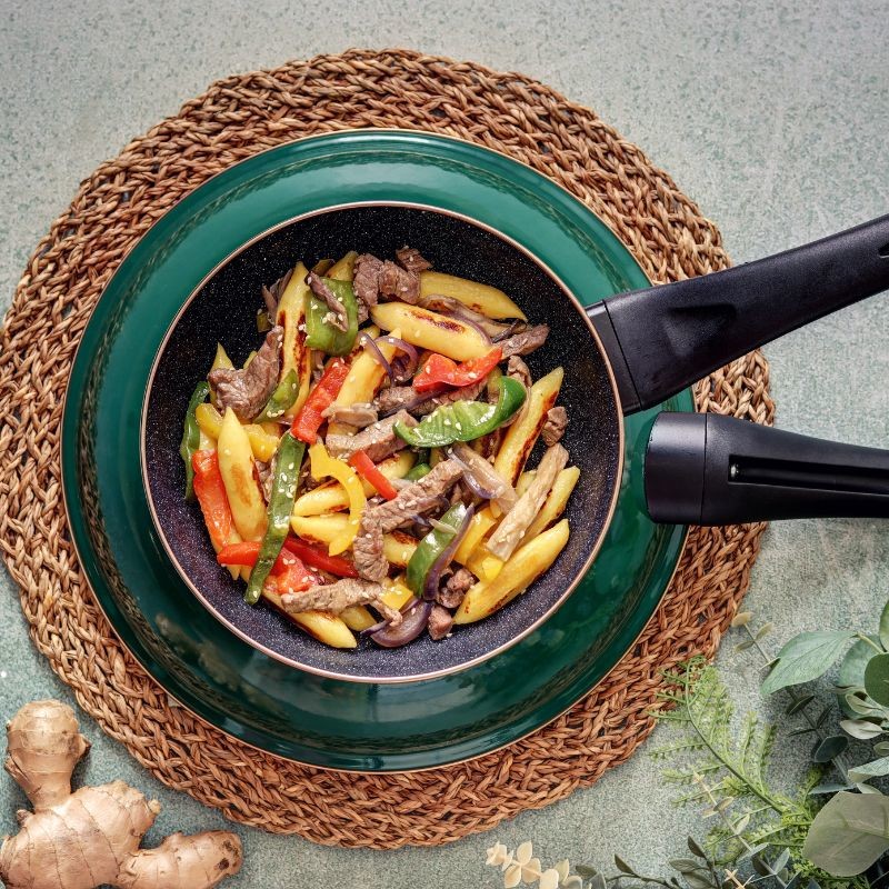 Metalac tiganj GRANIT INDUCTION ZELENI BOR 24 cm