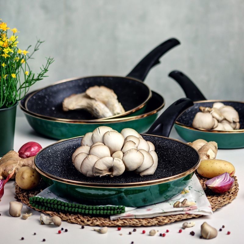 Metalac tiganj GRANIT INDUCTION ZELENI BOR 26 cm