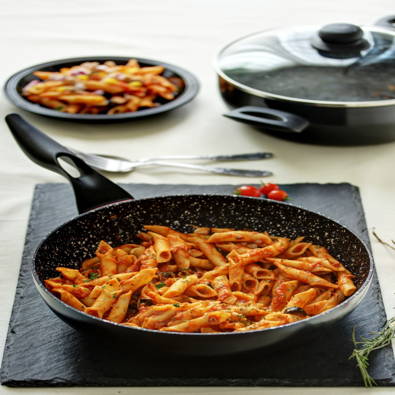 Metalac wok tiganj GRANIT LINE 28cm