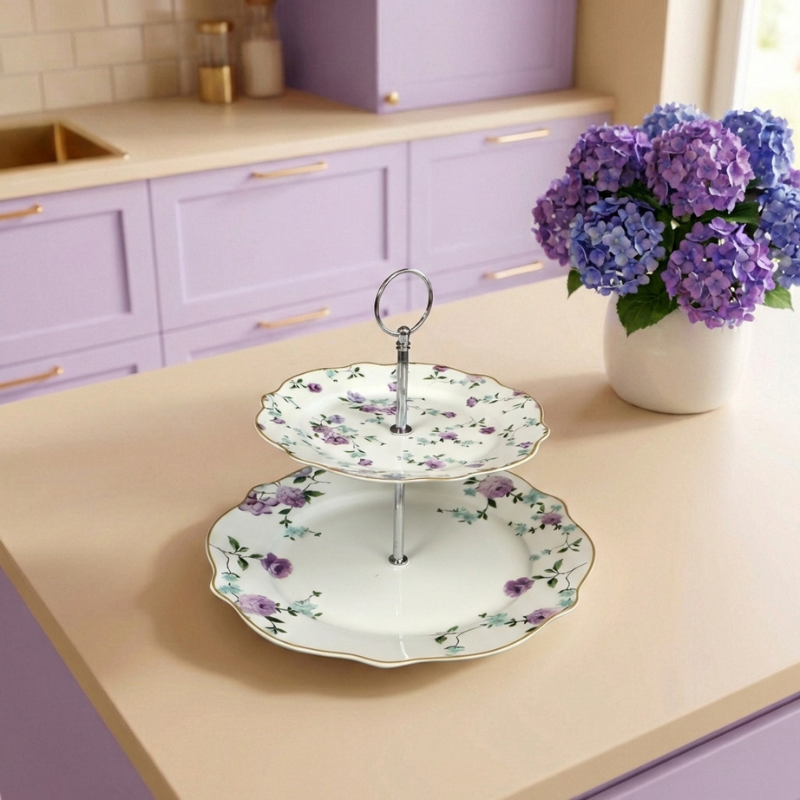 Sigma etažer JH-PL2-VIOLET