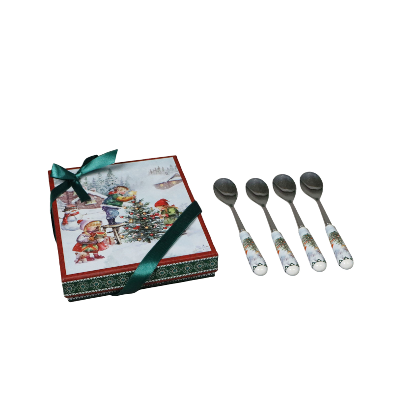 Sigma set novogodišnjih kašičica 4/1