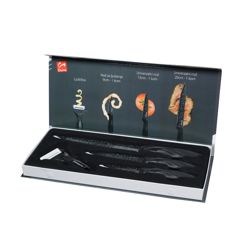Sigma set noževa 3/1 sa ljuštilicom KK-157
