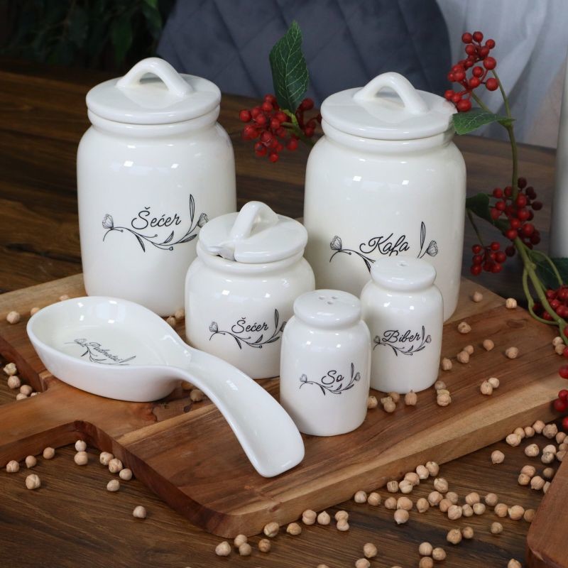 Sigma set posuda za so i biber 2/1 FLORAL 6C02654