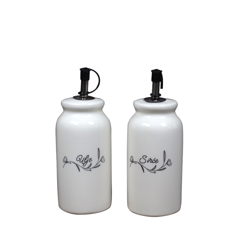 Sigma set posuda za ulje i sirće 2/1 FLORAL 6C04253