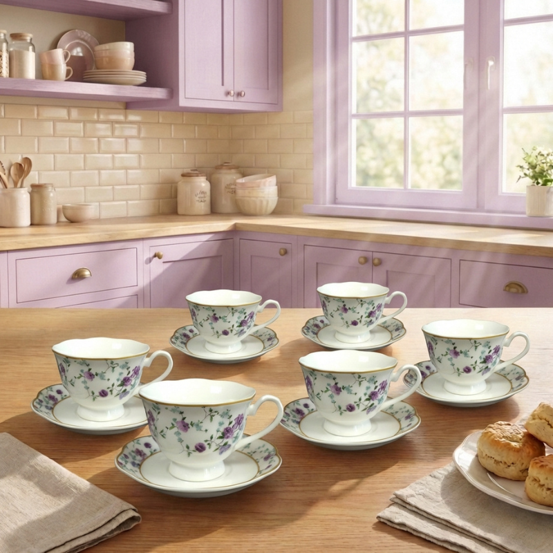 Sigma set šolja 6/1 JH-CS-DHK6-VIOLET